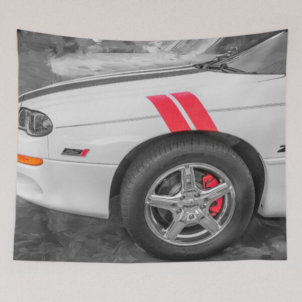 Item preview, 2002 White Chevrolet Camaro Z28 Convertible X135 designed and sold by RichFrancoCars.