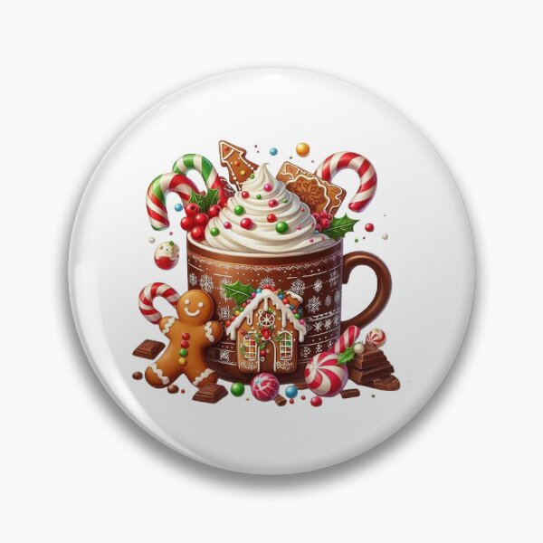Item preview, Festive Holiday-Themed Vup Filled Eith Whipped Cream  designed and sold by DeeCeeFashion.