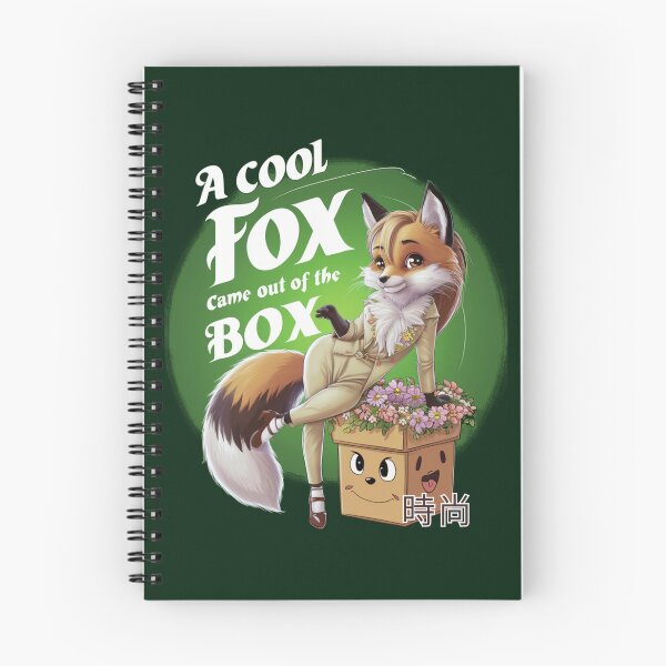 Item preview, A COOL FOX FROM THE BOX!  designed and sold by SharingLove.