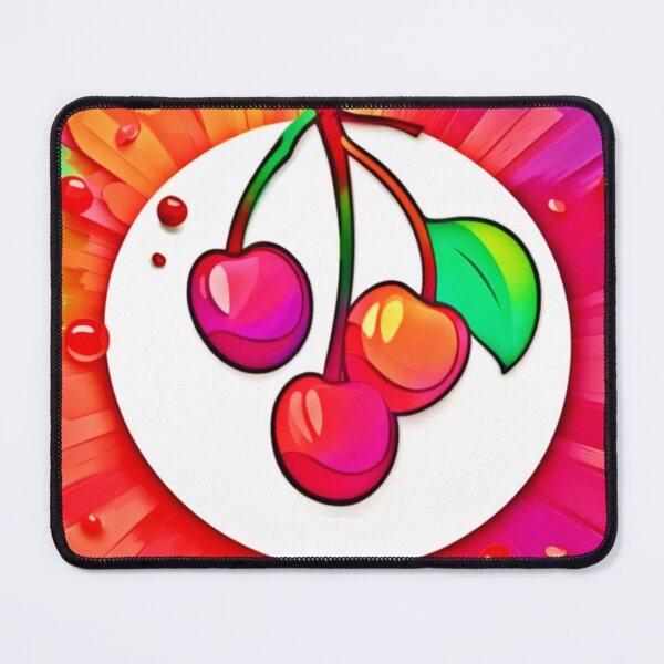 Item preview, Cherry Pop Art Burst designed and sold by Health And Fitness Posts e-Store.