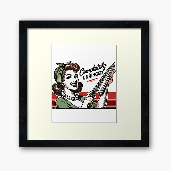 Item preview, Sarcastic vintage housewife, best gift for people with a sarcastic sense of humor designed and sold by FelkMariShop.