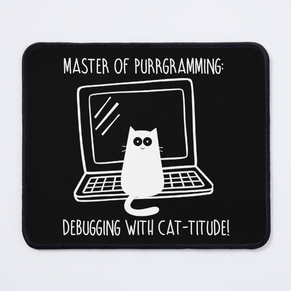 Item preview, Purrgramming designed and sold by OffensiveFun.