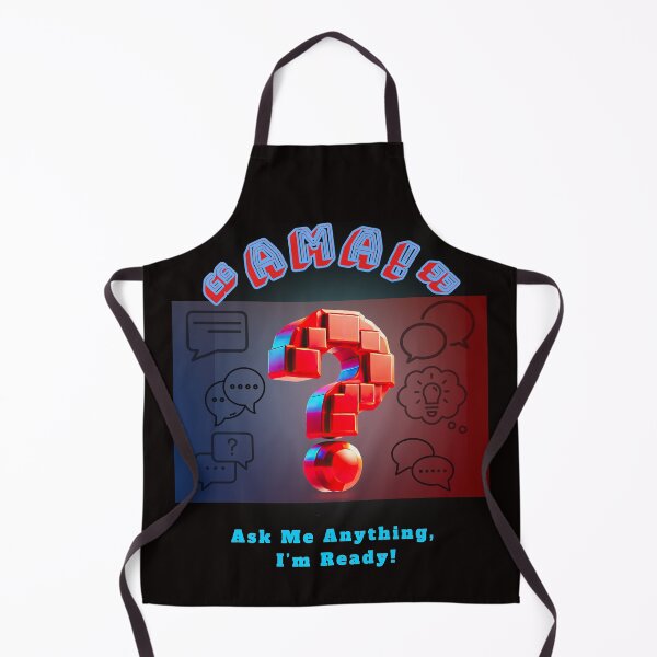 Item preview, "AMA! Ask Me Anything 3D Question Design" - From The "SAY WHAT NOW ?!?" Collection By TOUDOU DIGITAL designed and sold by ToudouDesign.