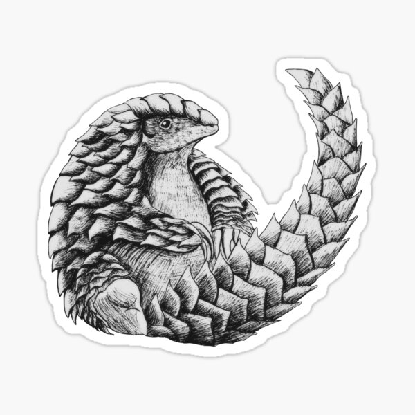 Item preview, Pangolin Friend designed and sold by amygorns.