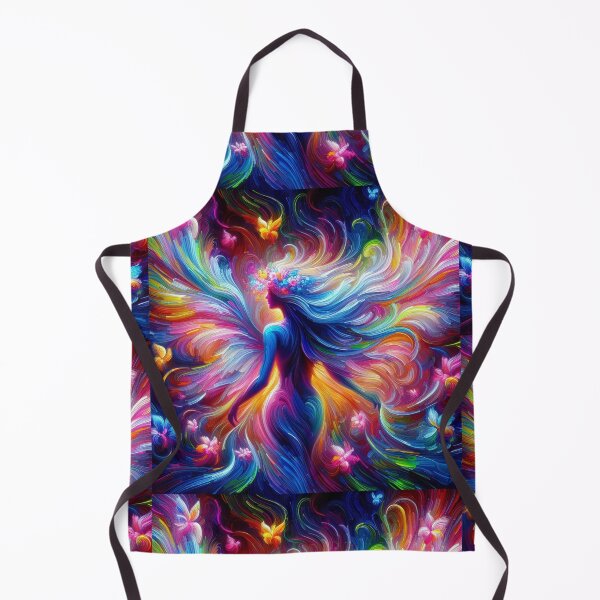 Item preview, Neon Angel Abstract Impressionism designed and sold by Mermaid's Whimsy.
