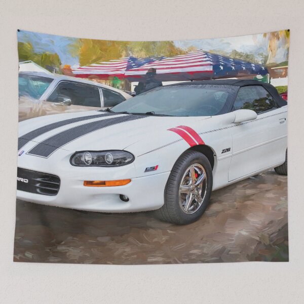 Item preview, 2002 White Chevrolet Camaro Z28 Convertible X141 designed and sold by RichFrancoCars.
