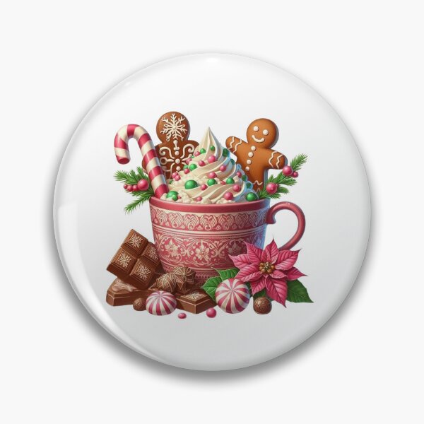 Item preview, Festive Holiday Drink Gingerbread Whipped Cream  designed and sold by DeeCeeFashion.