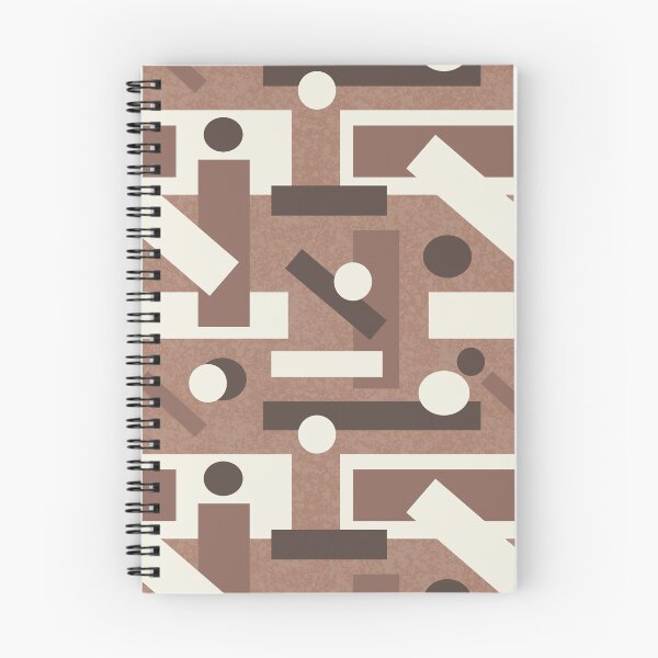 Item preview, Mocha Mousse Geometric Mid Century Modern Art  designed and sold by Laura DeCamp.