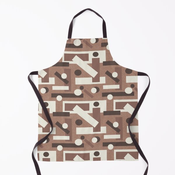 Item preview, Mocha Mousse Geometric Mid Century Modern Art designed and sold by Laura DeCamp.