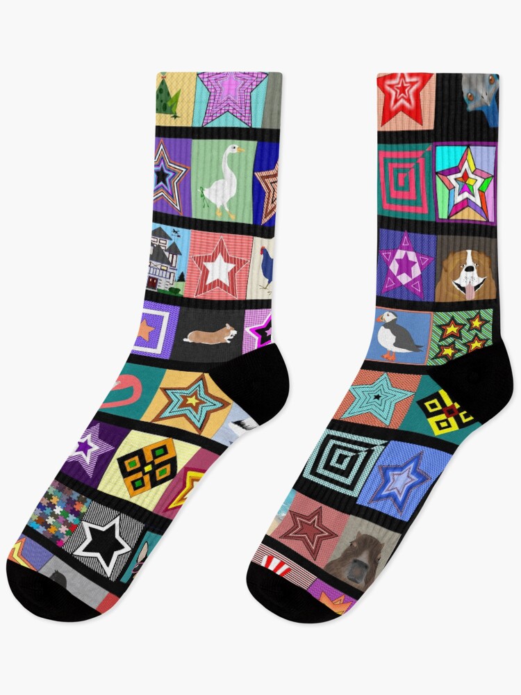 Thumbnail 1 of 5, Socks, Collage designed and sold by ljdizigns.