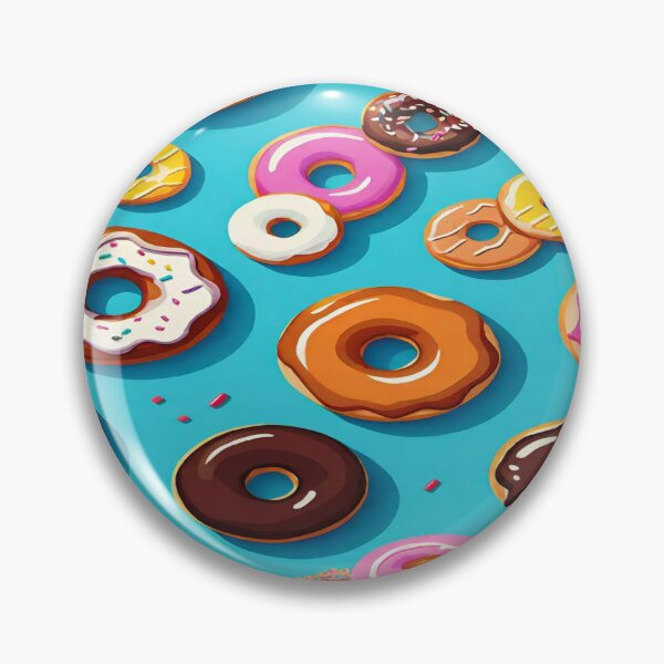 Item preview, Pattern colorful donuts. designed and sold by DaliaSabryTee.