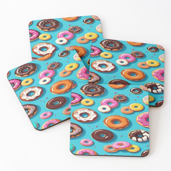 Item preview, Pattern colorful donuts. designed and sold by DaliaSabryTee.
