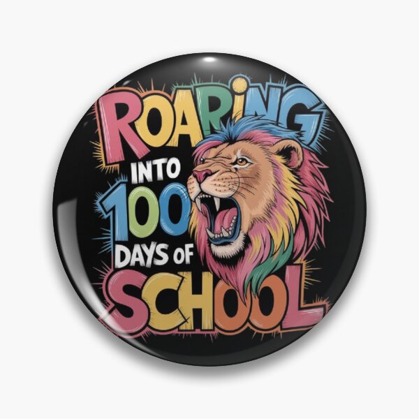 Item preview, Roaring into 100 Days of School with 100th Lion Energy designed and sold by SztylishDesigns.