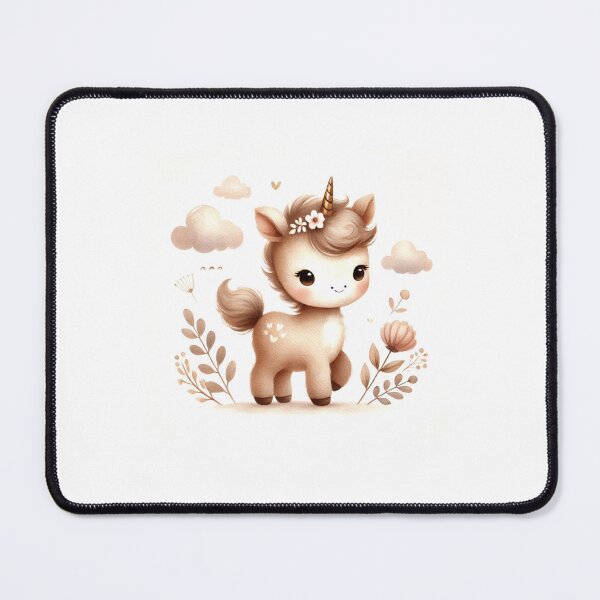 Item preview, unicorn nursery picture designed and sold by Bilderzauberfee.
