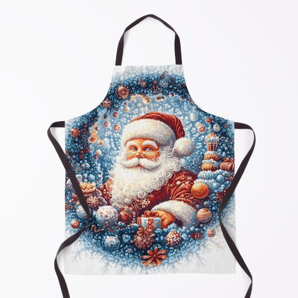 Item preview, Watercolor Santa Claus Christmas Wreath - Stylish Holiday Design designed and sold by AnnDesignStudio.