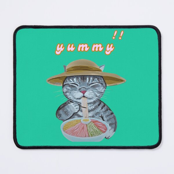 Item preview, Ramen Cat Noodle Delight designed and sold by Feather Art.