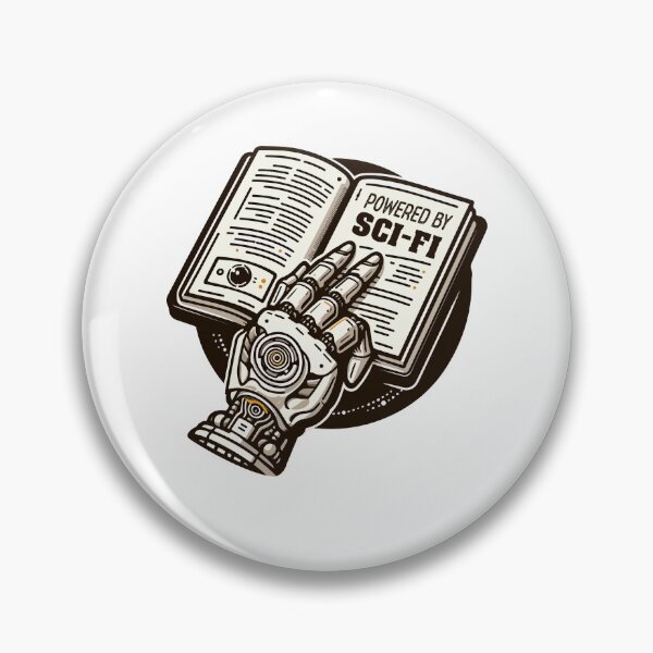 Item preview,  Powered By Sci-Fi - Futuristic Robotic Book designed and sold by KataangClothing.