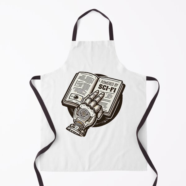 Item preview, Powered By Sci-Fi - Futuristic Robotic Book designed and sold by KataangClothing.