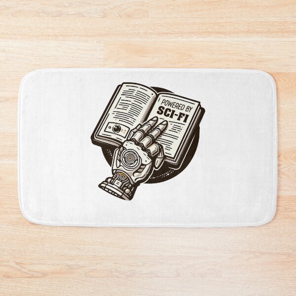 Item preview,  Powered By Sci-Fi - Futuristic Robotic Book designed and sold by KataangClothing.