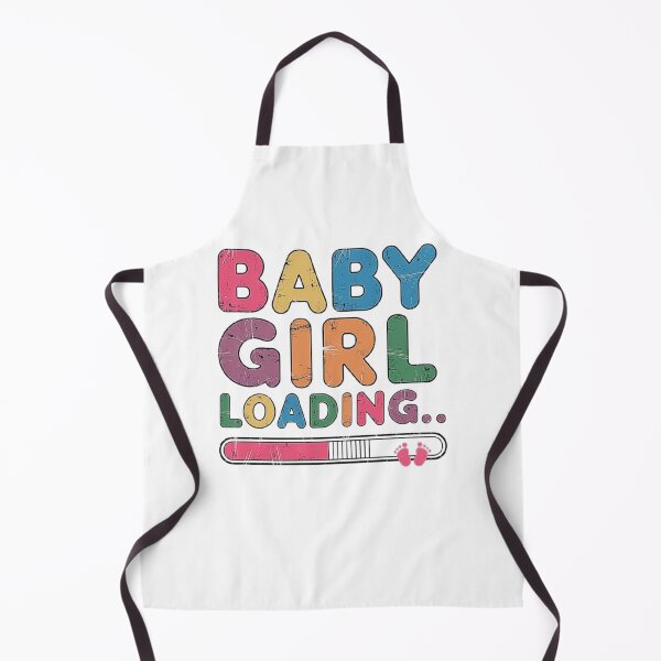 Item preview, Baby Girl Loading Progress Bar Cute Pregnancy Reveal Art designed and sold by love3617.