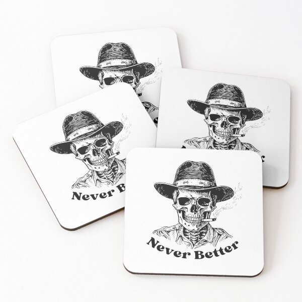 Item preview, Never Better Skeleton With Hat designed and sold by StoneybrokeM.