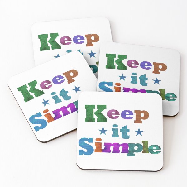 Item preview, Keep it Simple designed and sold by ElderIslesPress.