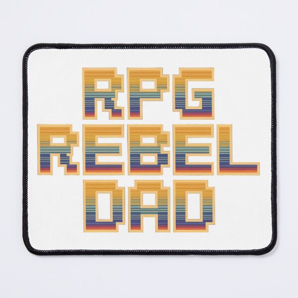 Item preview, RPG Rebel Dad's Epic Quest designed and sold by 8bitdecalworld.