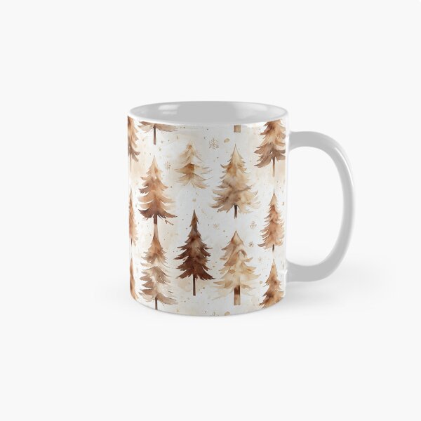 Item preview, Beige Christmas Trees designed and sold by Justina Designs.