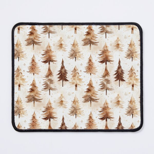 Item preview, Beige Christmas Trees designed and sold by Justina Designs.
