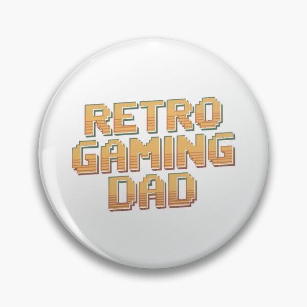 Item preview, Retro Gaming Dad Powers Up! designed and sold by 8bitdecalworld.