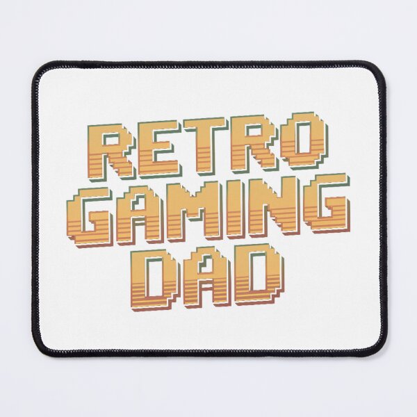 Item preview, Retro Gaming Dad Powers Up! designed and sold by 8bitdecalworld.