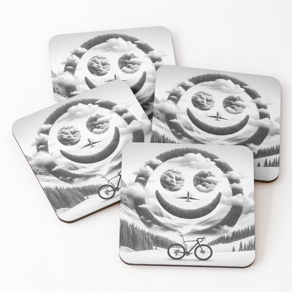Item preview, Smile in the Clouds: A Cyclist’s Journey designed and sold by velocasso.