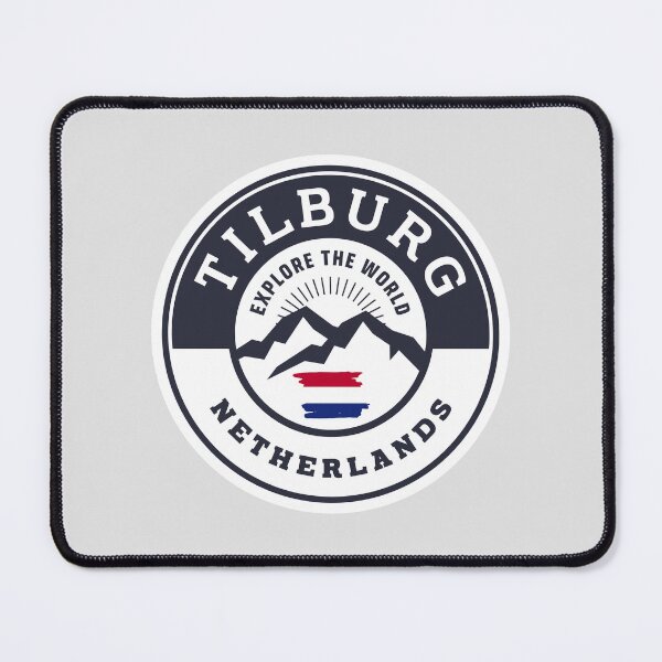 Item preview, Tilburg Netherlands Black and White Crest designed and sold by World Designs.