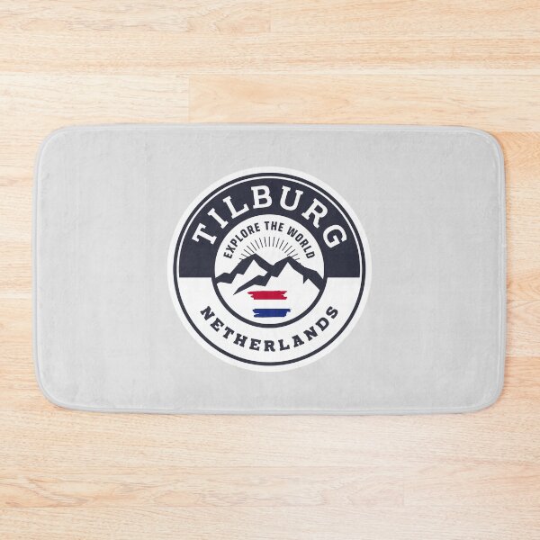 Item preview, Tilburg Netherlands Black and White Crest designed and sold by World Designs.