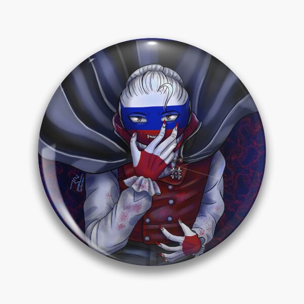 Item preview, Countryhumans Russia Halloween Vampire designed and sold by TurtuShop.