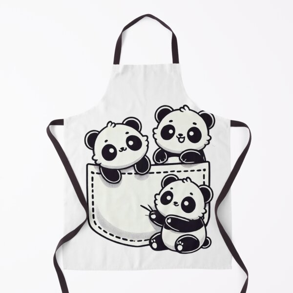 Item preview, For Panda Lovers Cute Kawaii Baby Pandas In Pocket designed and sold by SztylishDesigns.