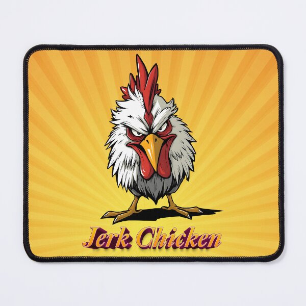 Item preview, Jerk Chicken - Starburst Background designed and sold by thebigleebowski.