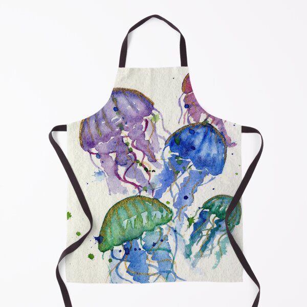 Item preview, Jellyfish watercolour designed and sold by MaryAnneHarding.