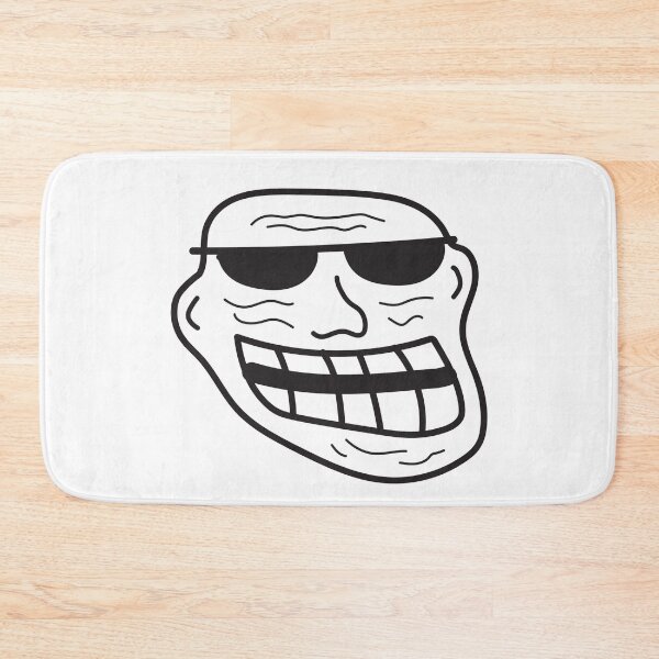 Item preview, Troll Face With Sunglasses Funny Design designed and sold by PNGShop.