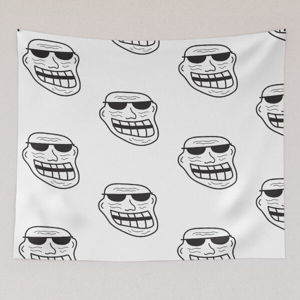 Item preview, Troll Face With Sunglasses Funny Design designed and sold by PNGShop.
