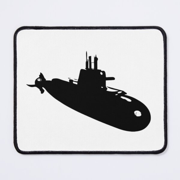 Artikelvorschau, U-Boot-Silhouette entworfen und verkauft von Over & Out Designs .
