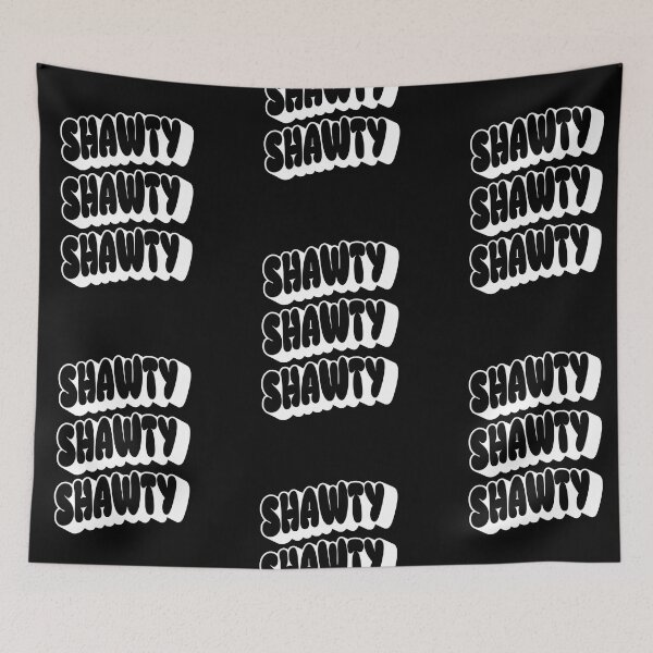 Item preview, Shawty, cute monochrome girly designed and sold by Merchattack.