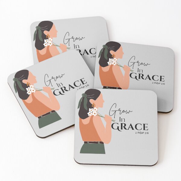 Item preview, Grow in Grace: 2 Peter 3:18 designed and sold by kmiDigitalHub.