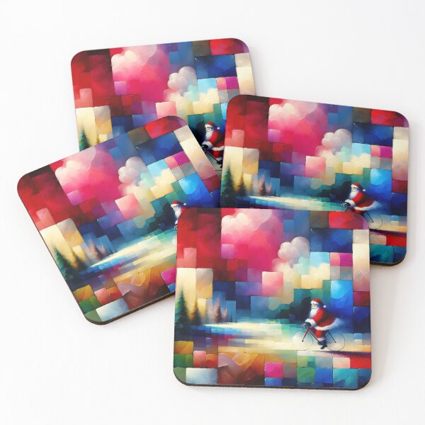 Item preview, Santa’s Ride: A Colorful Journey designed and sold by velocasso.