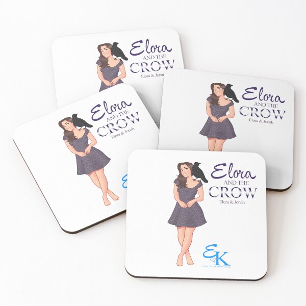Item preview, Elora and the Crow (with crow!) designed and sold by AuthorEKelly.
