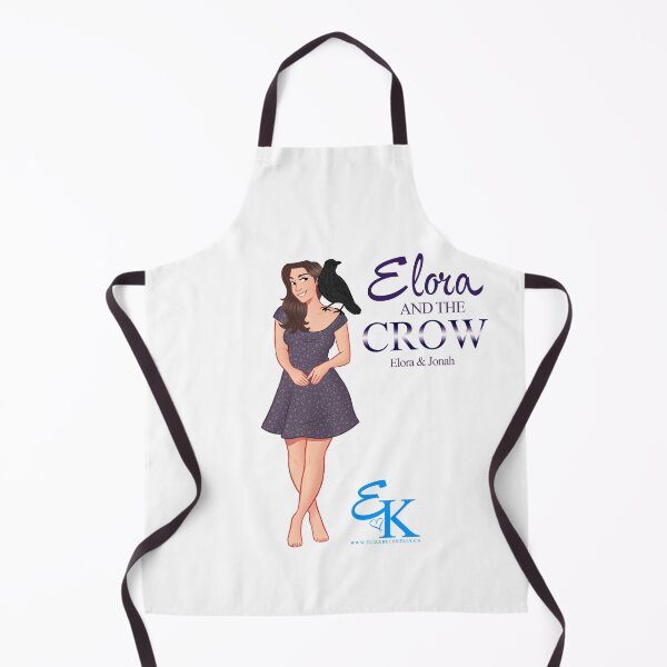 Item preview, Elora and the Crow (with crow!) designed and sold by AuthorEKelly.
