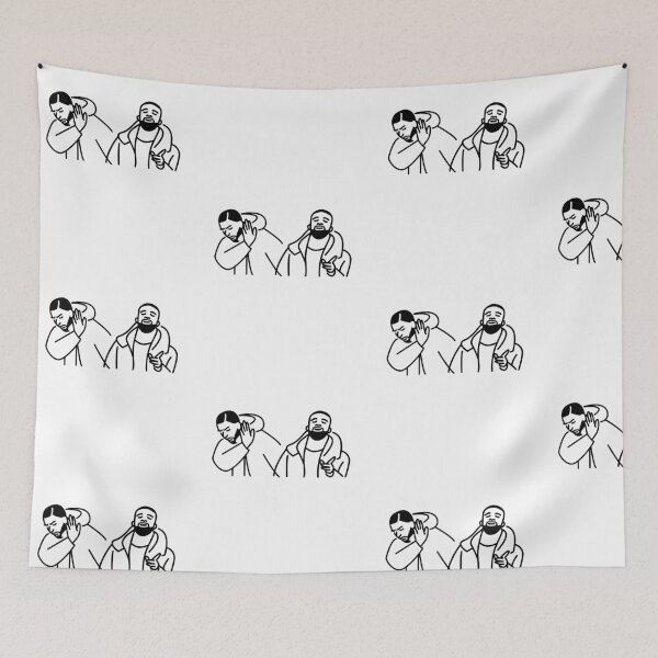 Item preview, Drake Classic Meme Pose Funny Design designed and sold by PNGShop.
