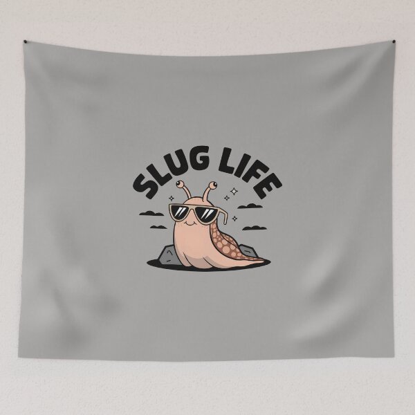 Item preview, Slug life cute little creature designed and sold by FriendlyLlama.