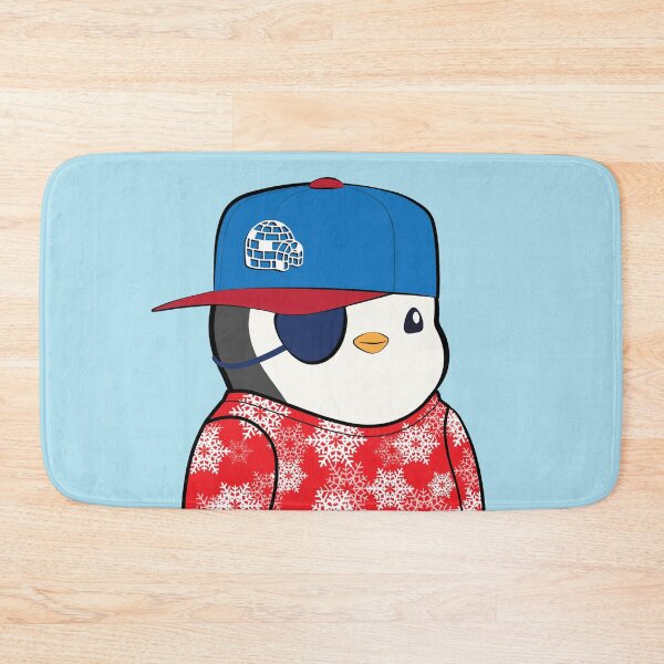 Item preview, Pudgy Penguin Pocket Logo #5222 designed and sold by OpenSeahub.