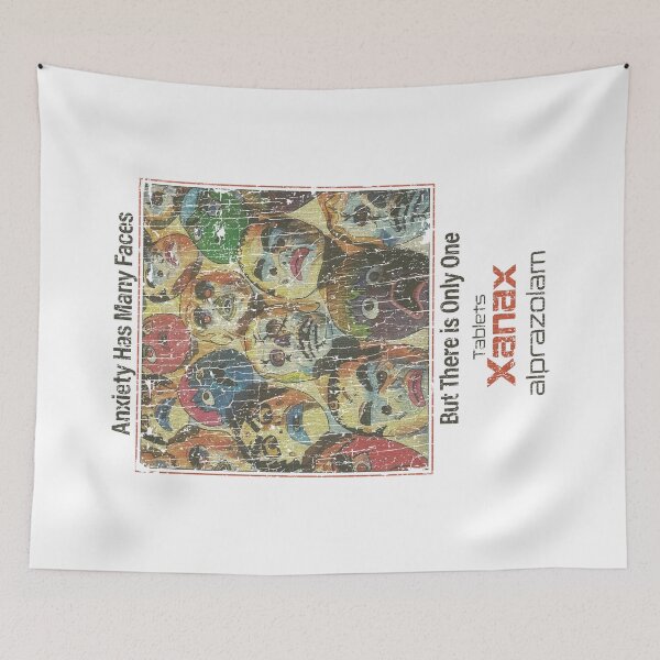 Item preview, Anxiety Has Many Faces 1981 designed and sold by AstroZombie6669.